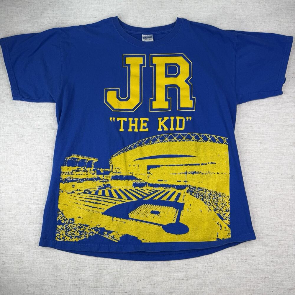 Seattle Mariners Ken Griffey Jr. #24 "The Kid" Double Sided Stadium T-Shirt L